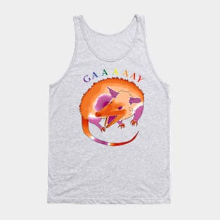 Lesbian Pride Possum Tank Top